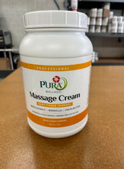 PURA 1st Deep Tissue Therapy non-greasy finish on skin.