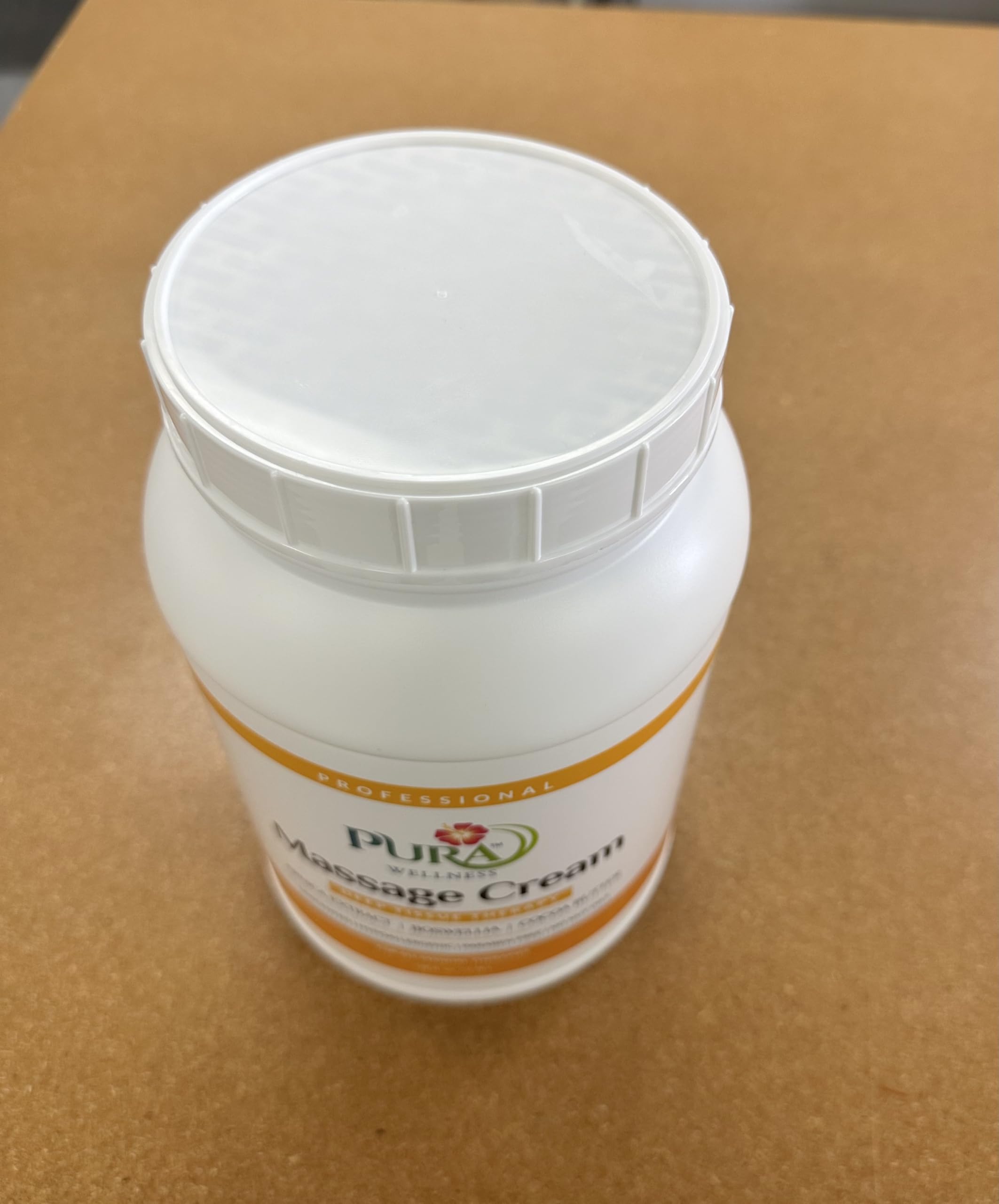 PURA 1st Deep Tissue Therapy unscented label communicates safety.