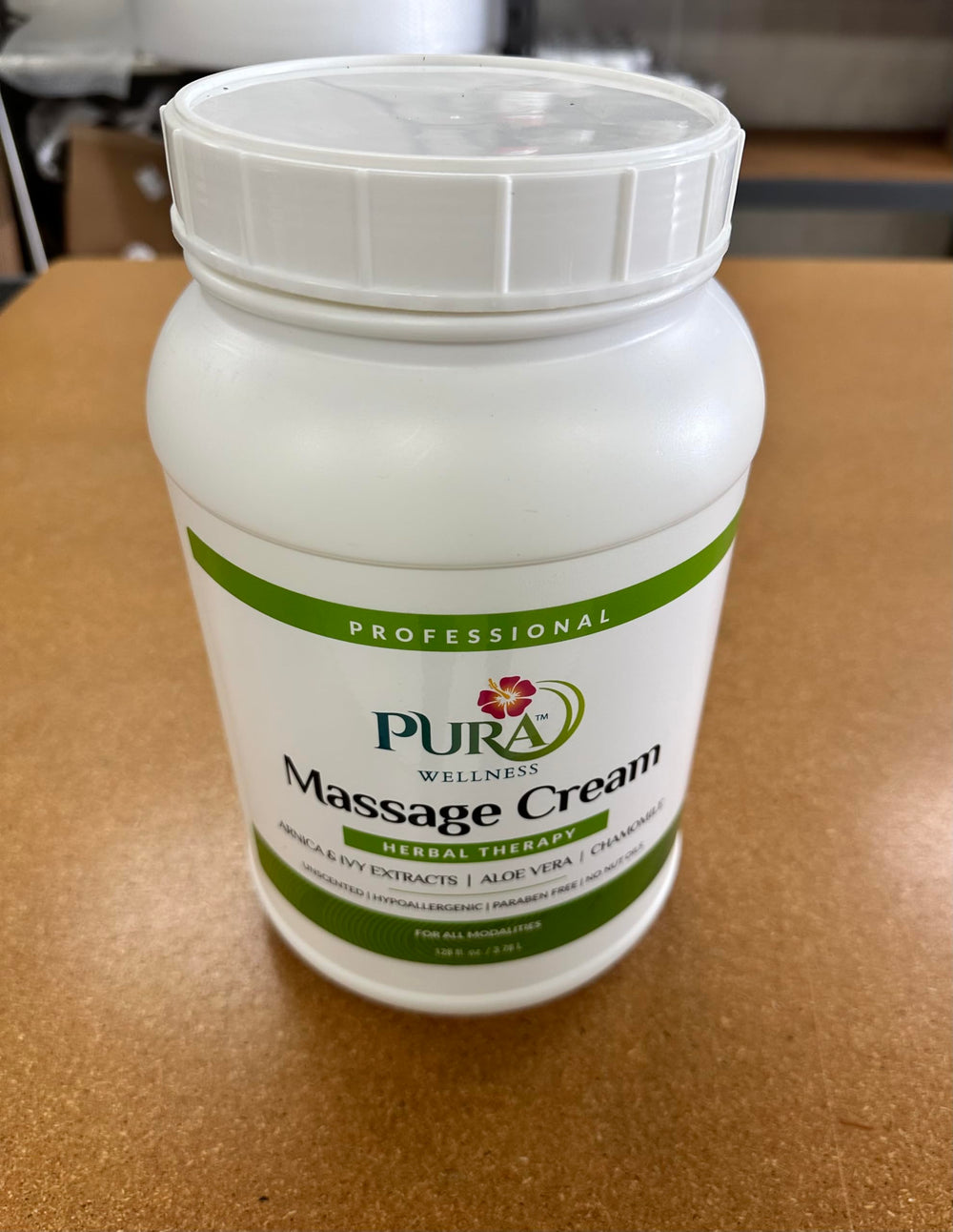 PURA 1st Herbal Therapy application hands showing smooth massage glide