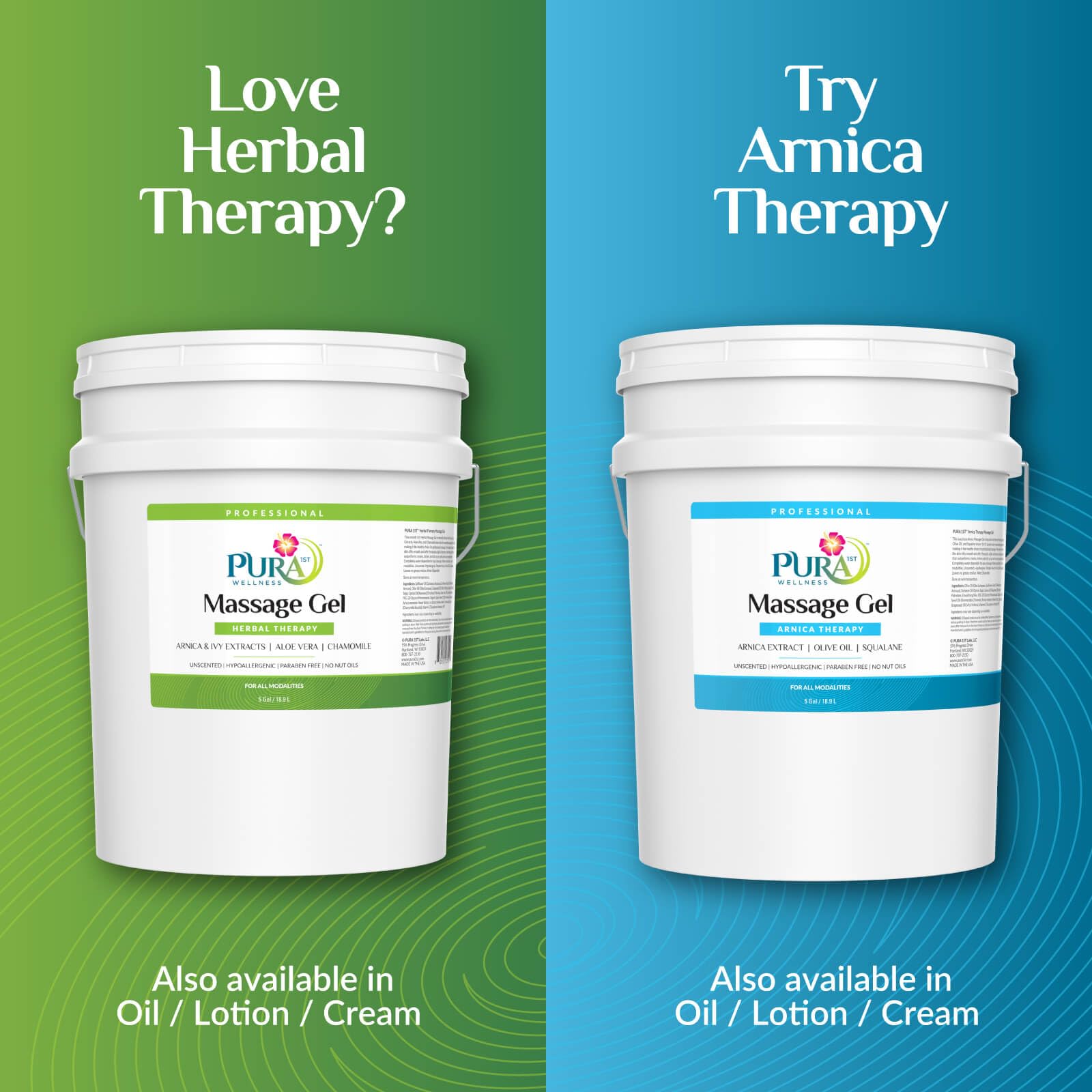 PURA 1st sensitive-skin application features non-greasy, water-dispersible formula for easy cleanup.