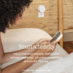 Pura 4 Adaptive Diffusion Technology improves scent consistency.