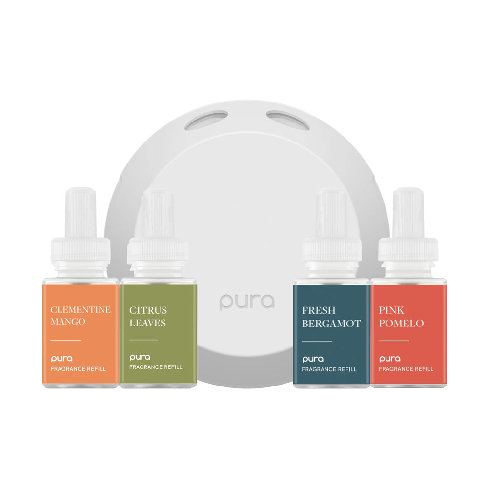 Pura 4 diffuser front view for a sleek, modern presence