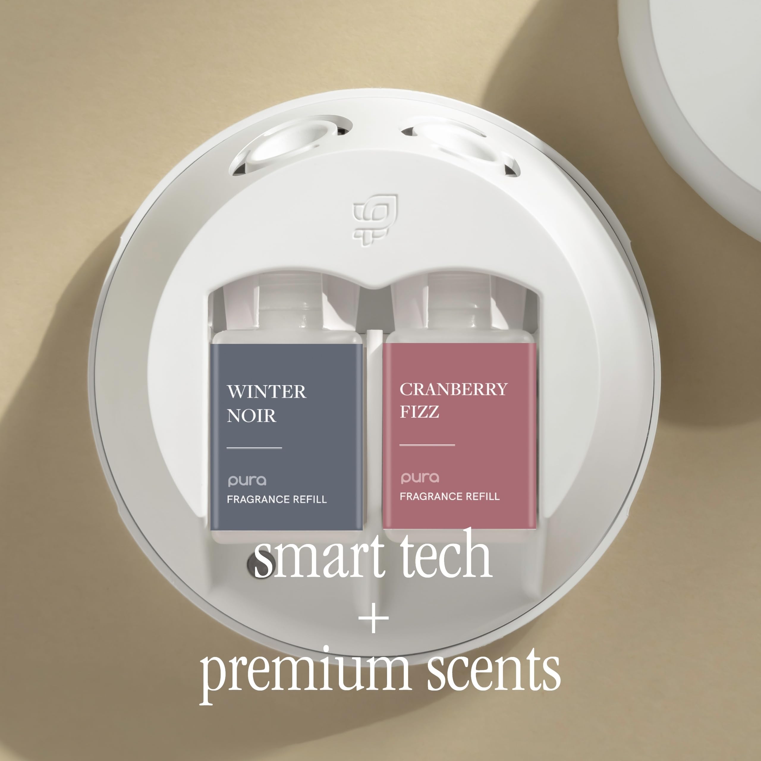 Pura 4 Smart control setup enables quick fragrance customization.
