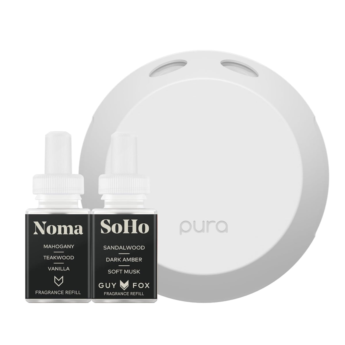 Pura 4 smart diffuser in square box ready for setup and home use.