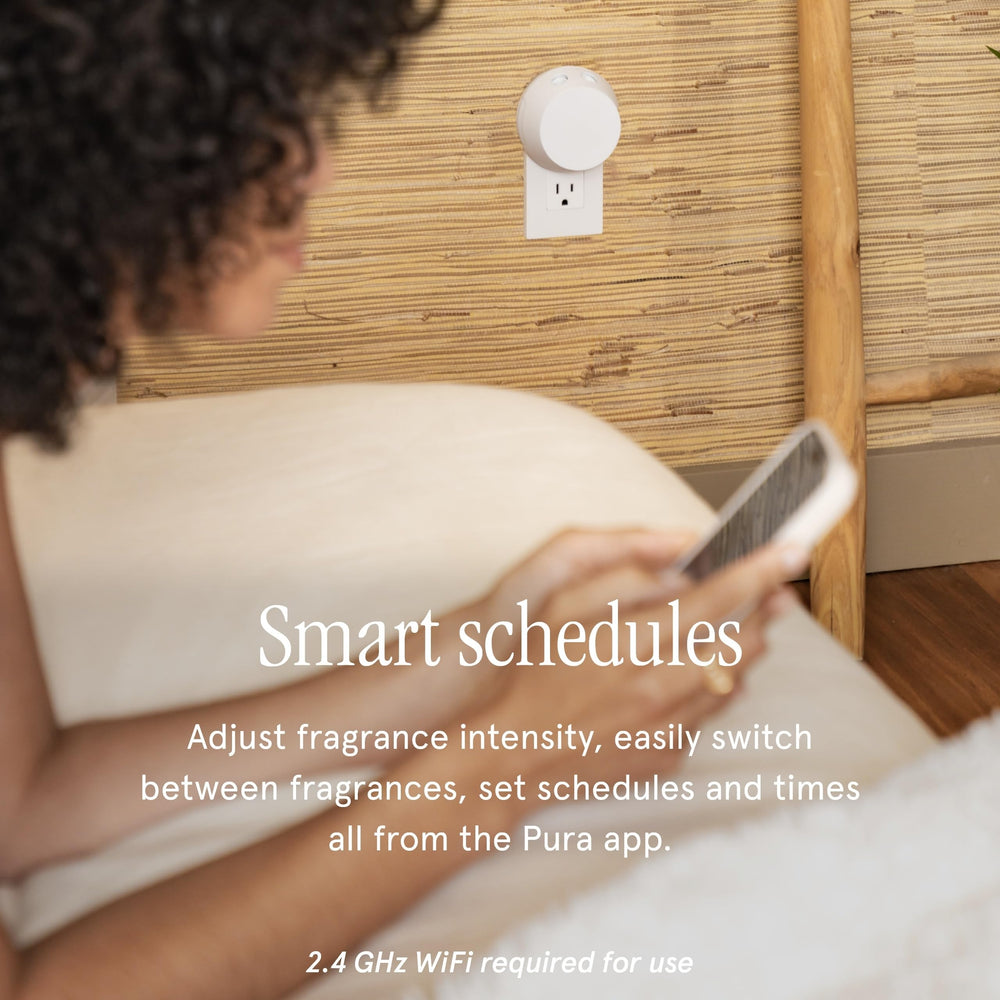 Pura 4 diffuser emits scent for any room