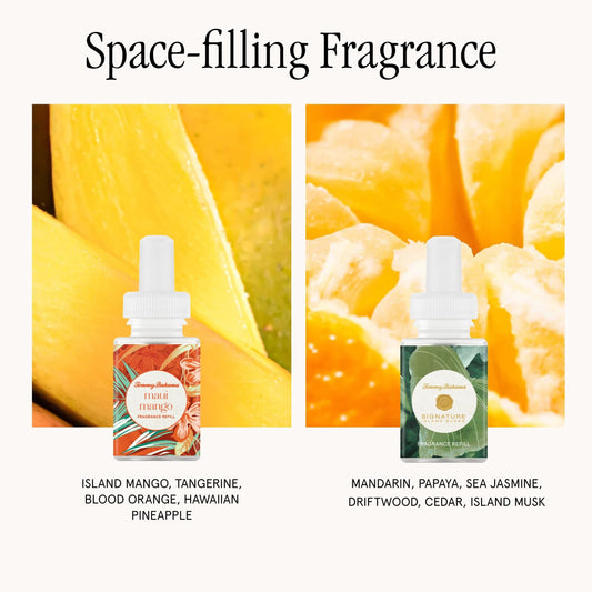 Pura 4 Maui Mango fragrance bottle boosts tropical mood