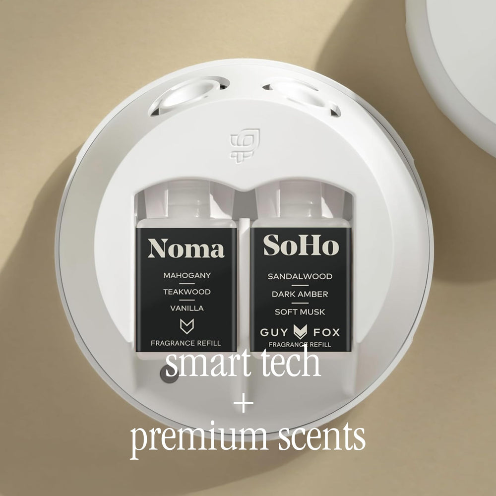 Pura scent diffusion in a room example for even aroma distribution.