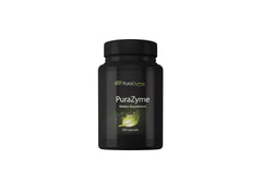 PuraDyme PuraZyme bottle-front view supports digestion and daily wellness.