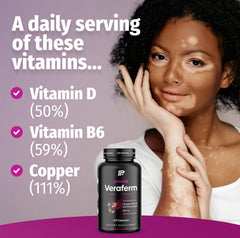 Purafair Veraferm daily-dose tablets convenient for a simple routine.