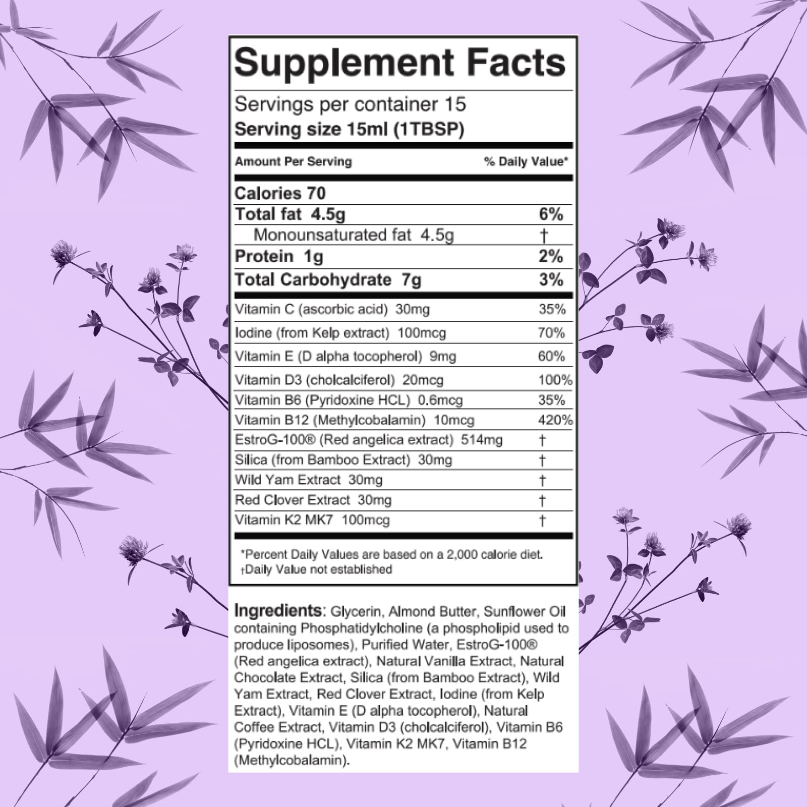PURALITY HEALTH MenoPLUS dosing spoon for convenient daily intake.