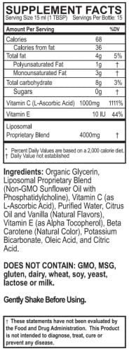PURALITY HEALTH Vitamin C bottle on kitchen counter for daily use