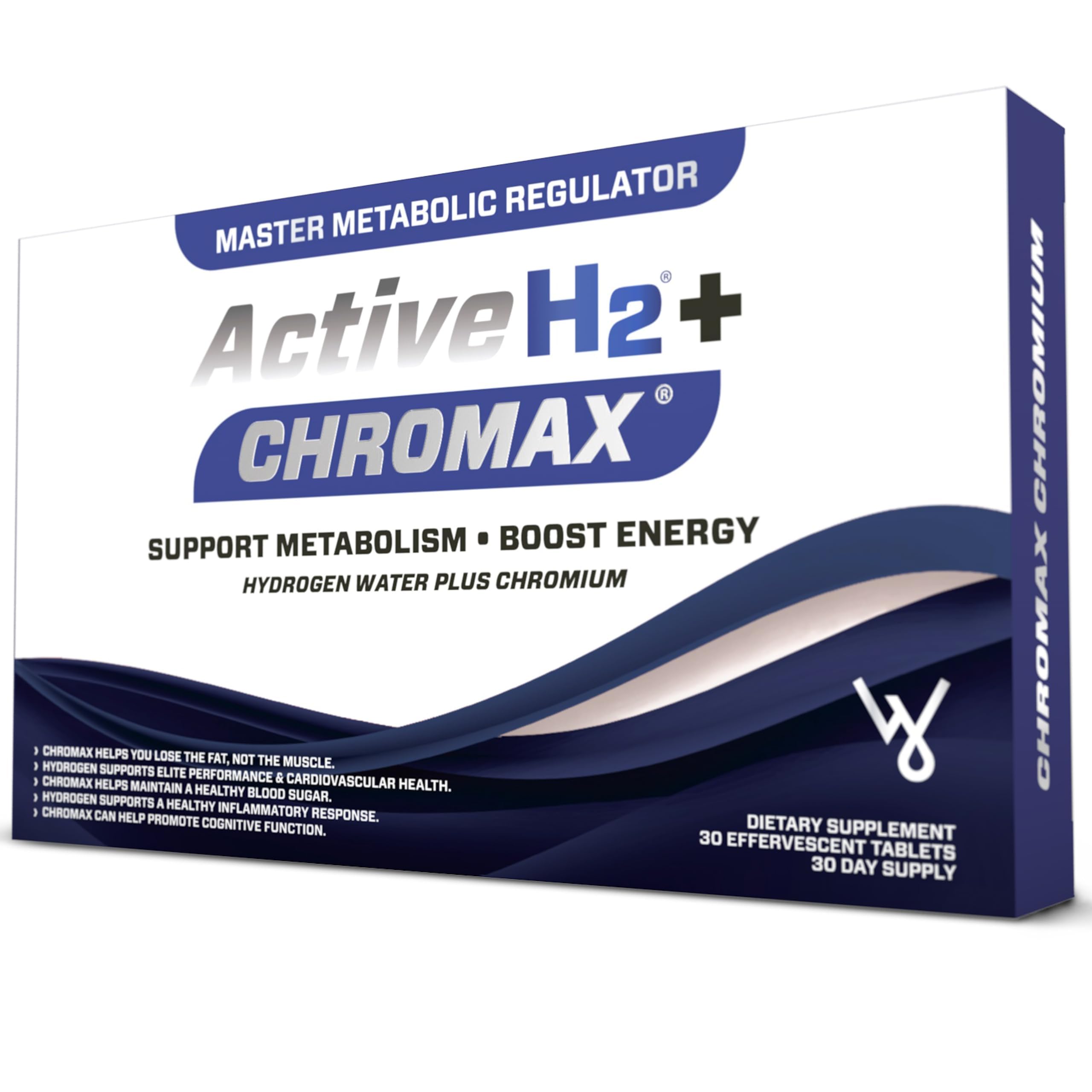 Purative Active H2+ Chromax bottle closeup highlighting packaging and quality.
