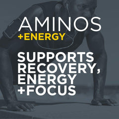 Purbolics Aminos Energy scoop shown for easy dosage and mixing