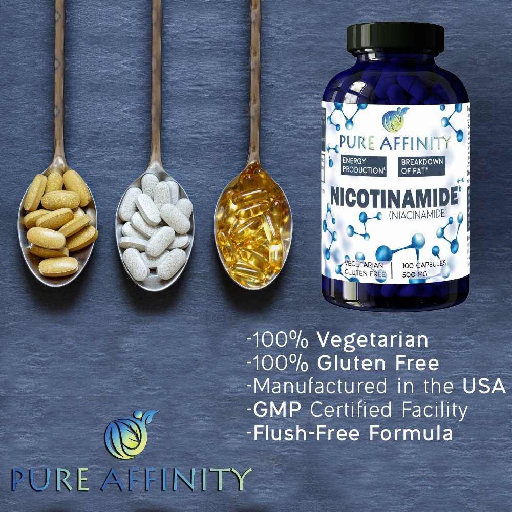 Cognitive focus imagery associated with Pure Affinity Nicotinamide 500 mg