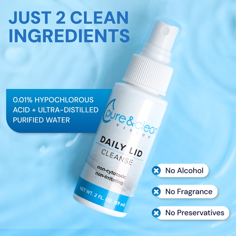 Close-up of the HOCl label highlighting the active ingredient.