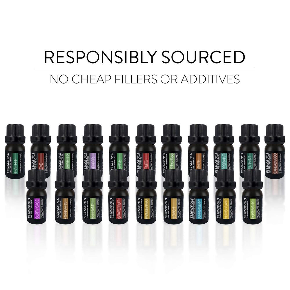 Pure Daily Care 20-oil set organized for easy selection