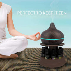 Pure Daily Care BPA-free plastic diffuser blending with any decor