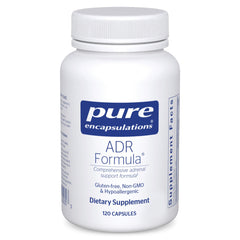 Pure Encapsulations ADR Formula bottle front highlighting adrenal support