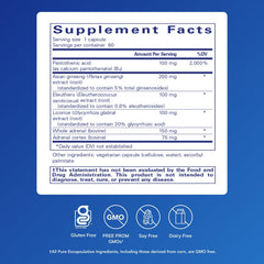Pure Encapsulations ADR Formula capsules closeup demonstrates easy-to-swallow design for everyday use