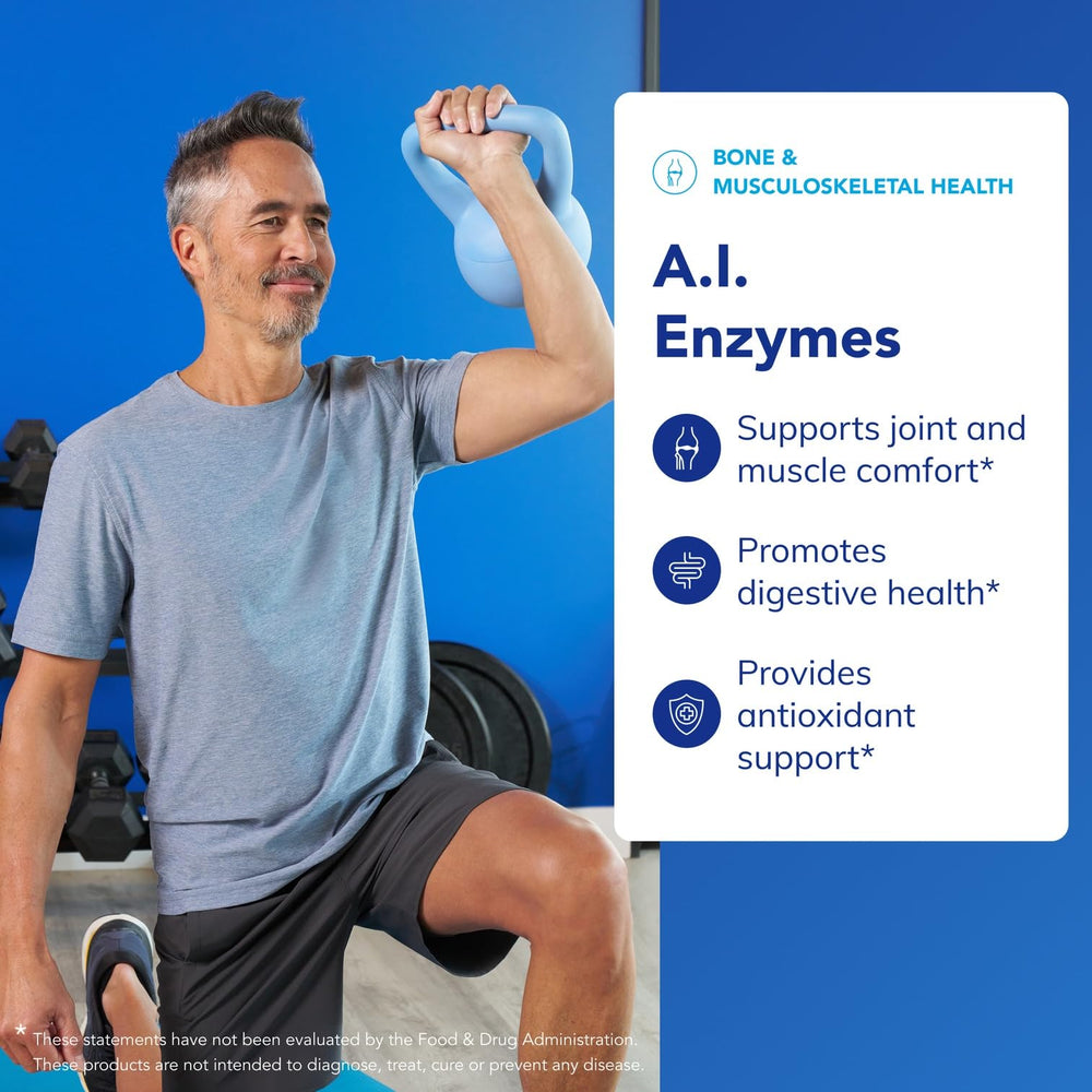 Pure Encapsulations A.I. Enzymes vegan, hypoallergenic formula