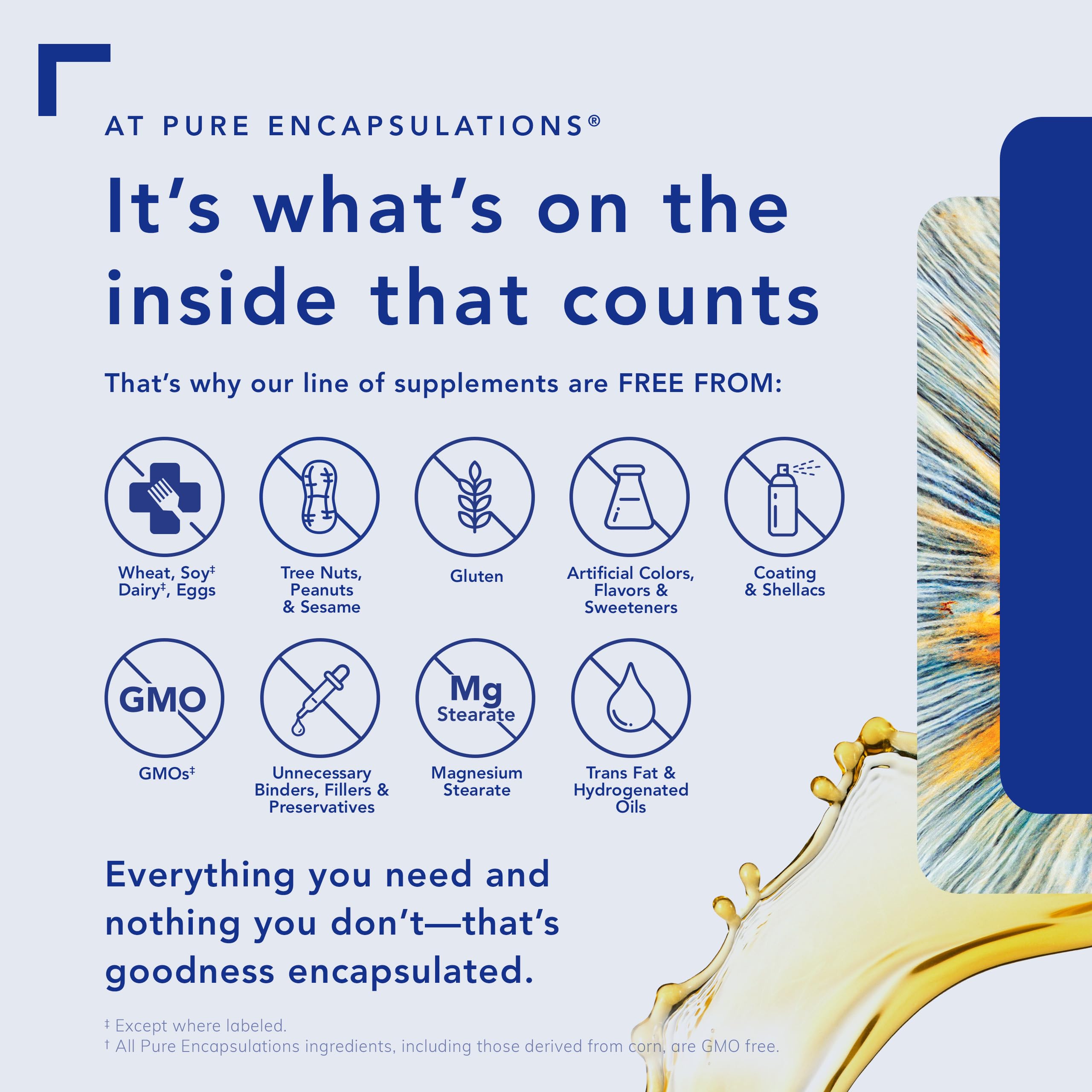 Supplying in a kitchen scene, Pure Encapsulations Alpha Lipoic Acid 600 mg supports daily wellness.