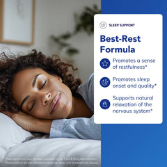 Pure Encapsulations Best-Rest Formula with valerian and chamomile.