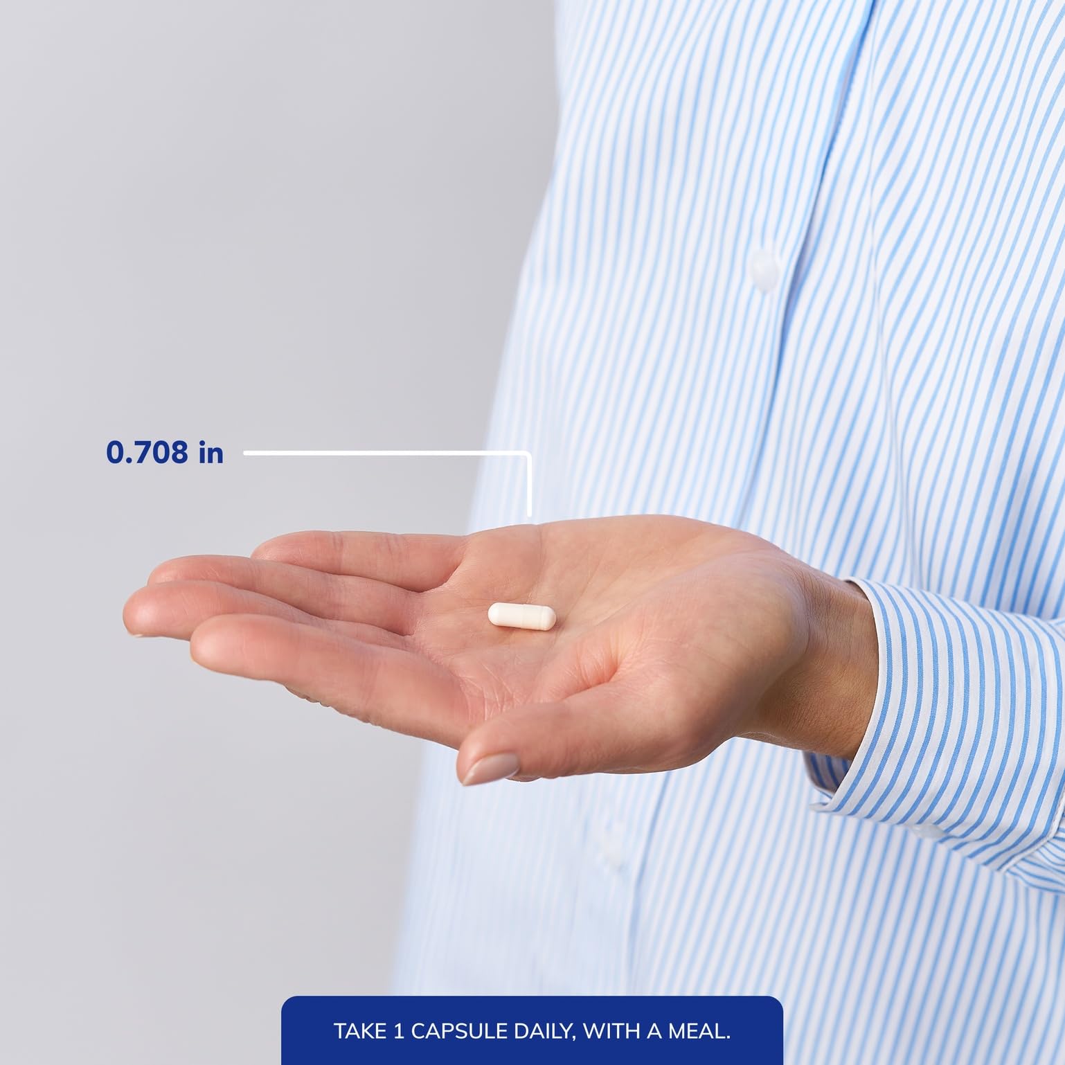 Arginine and silica are part of the formula for balanced daily care.