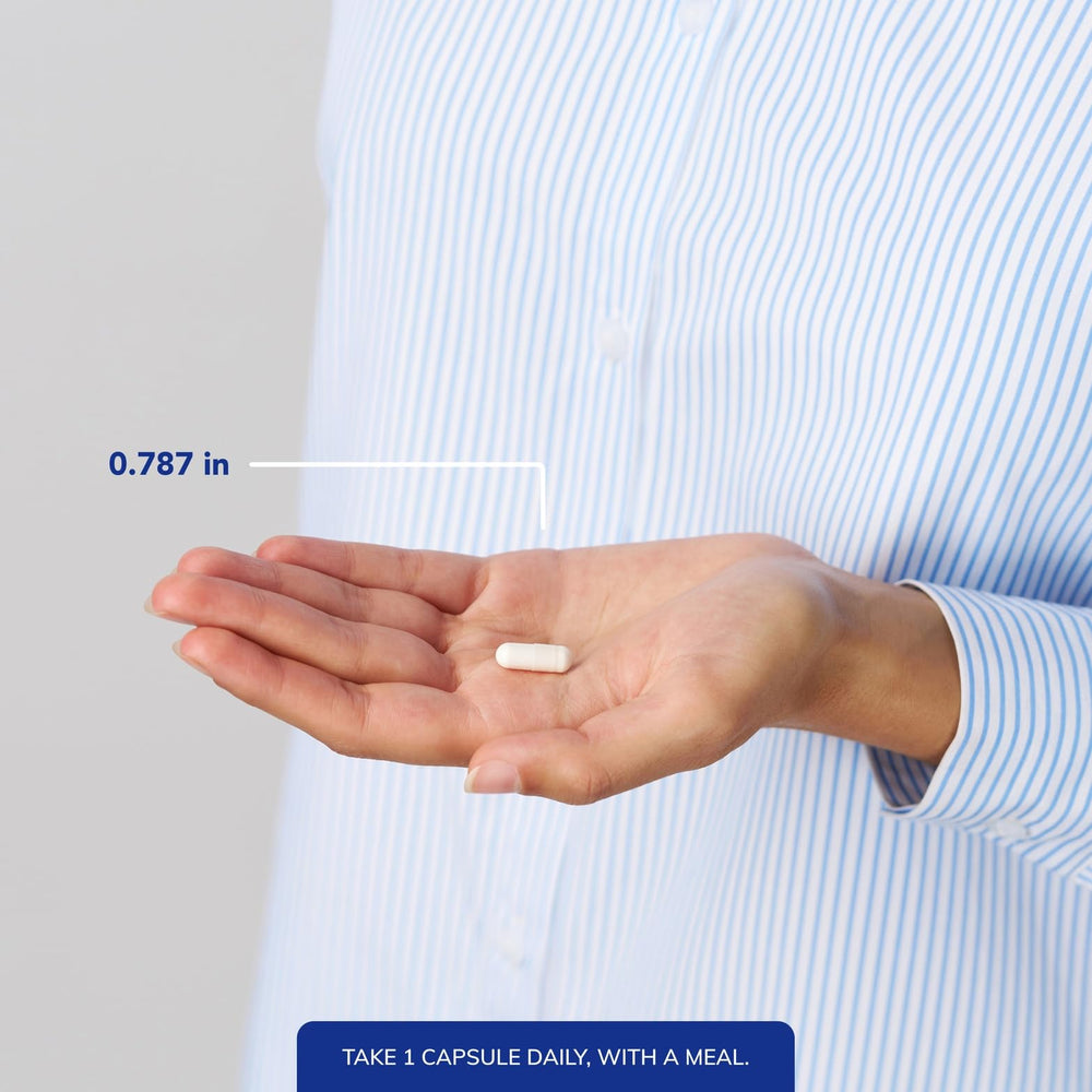Brain support label on Pure Encapsulations packaging highlighting quality.