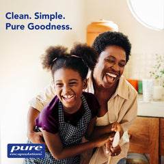 Pure Encapsulations bottle highlights breast comfort support during cycles