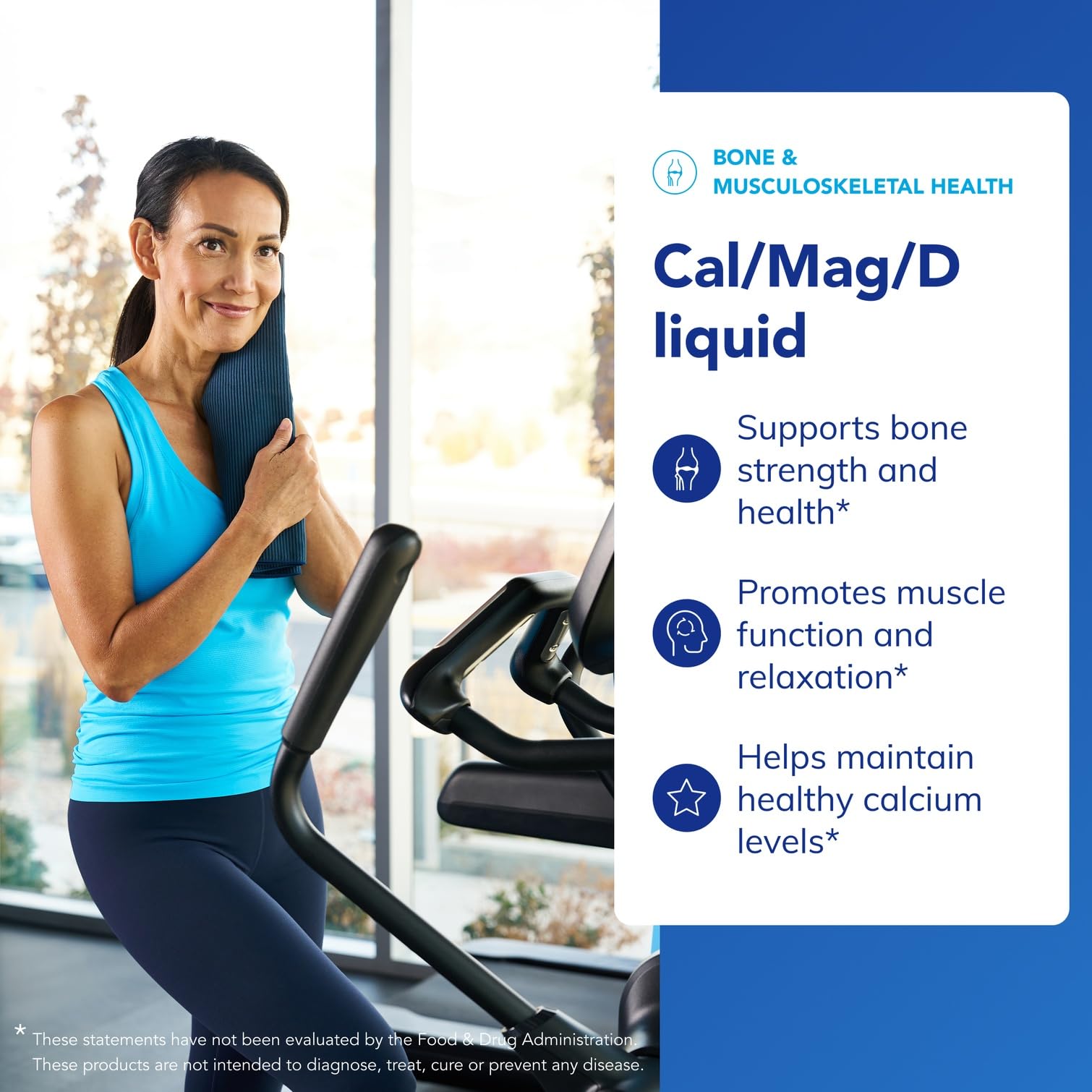 Glass with Pure Encapsulations Cal/Mag/D Liquid demonstrates convenient liquid form for dosing.