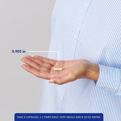 Label closeup of Collagen JS highlighting gluten-free and non-GMO