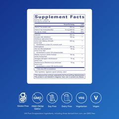 Daily Immune capsules close-up highlighting vegetarian, hypoallergenic formula.