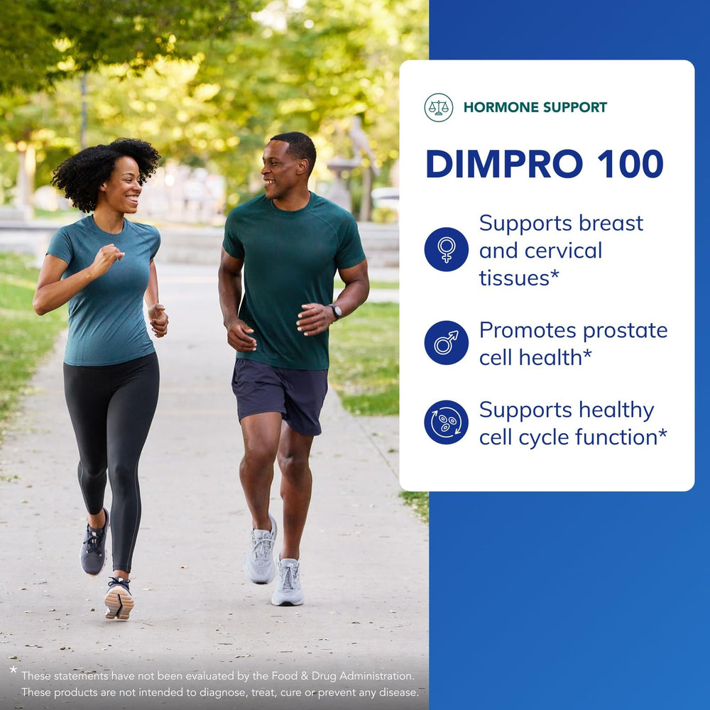 Pure Encapsulations DIMPRO 100 label details highlighting ingredients