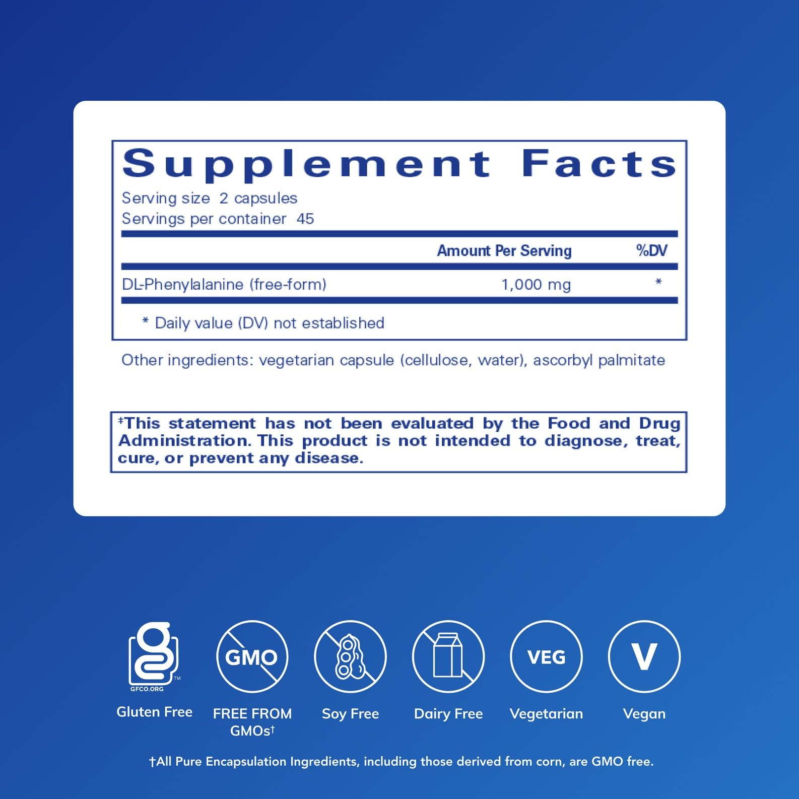 DL-Phenylalanine pills close-up highlighting potency for mood and cognitive clarity.