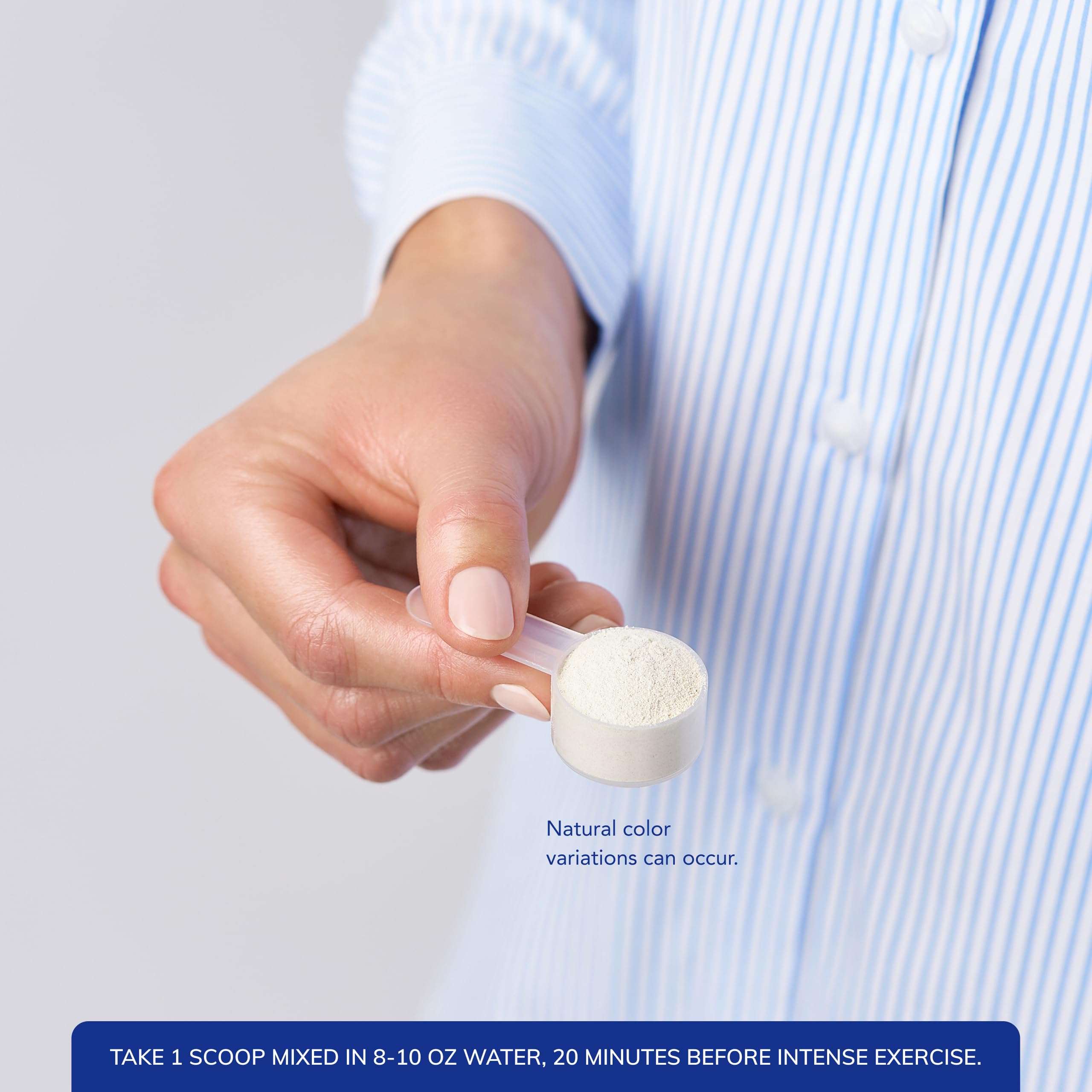 Pure Encapsulations Electrolyte/Energy Formula dosing scoop for easy, measured mixing