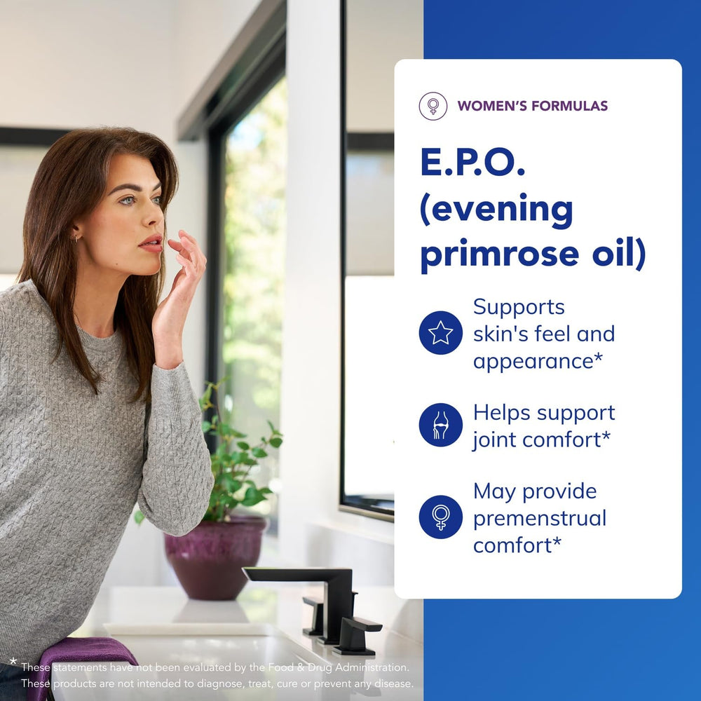 Pure Encapsulations E.P.O. label front emphasizes allergen-free formulation for sensitive users.