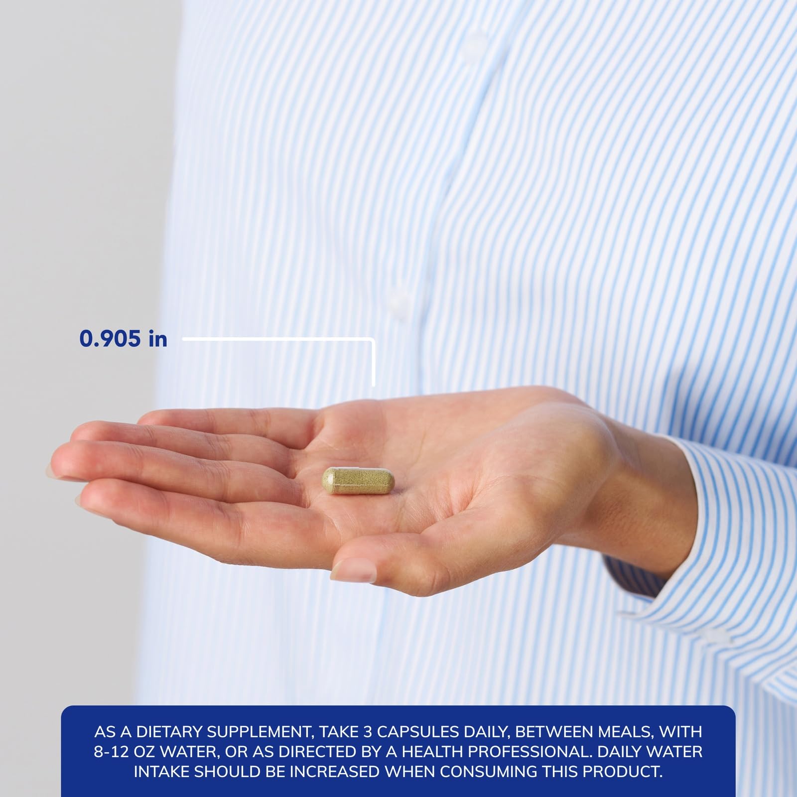 GI Fortify pour shot showing capsules for easy, regular dosing