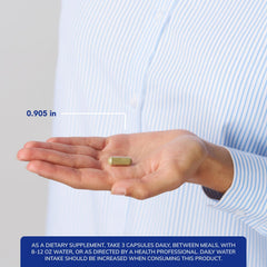 GI Fortify pour shot showing capsules for easy, regular dosing