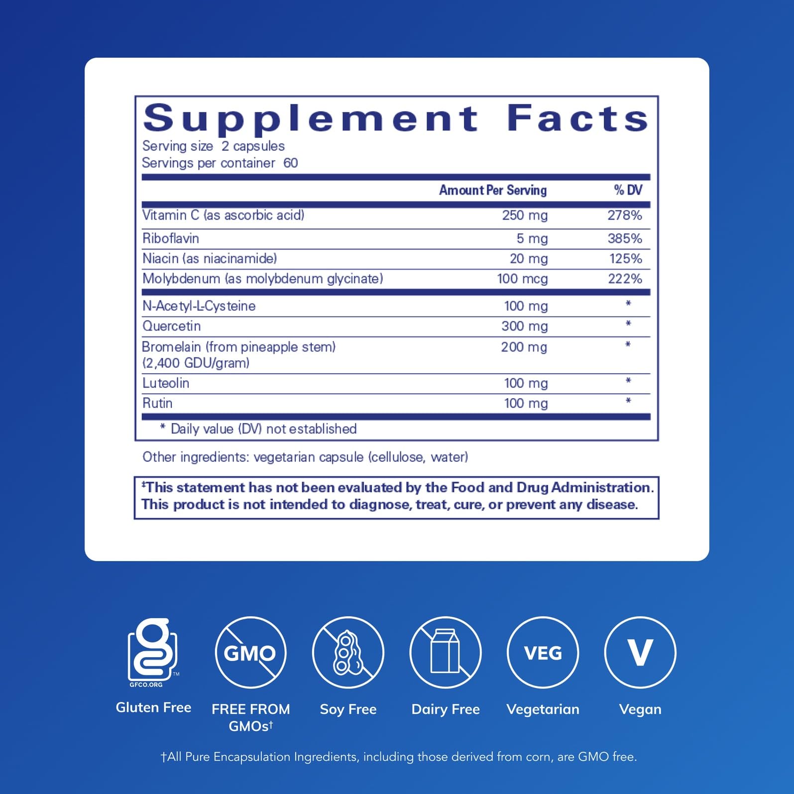 Pure Encapsulations Hist Reset capsules poured into a spoon, illustrating a simple daily routine.