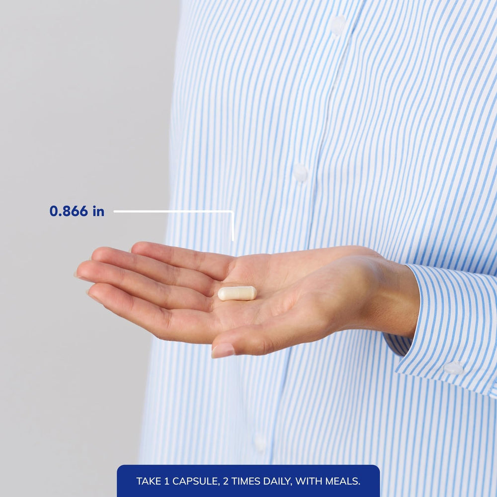 Pure Encapsulations Homocysteine Factors pour image illustrating easy daily dosing