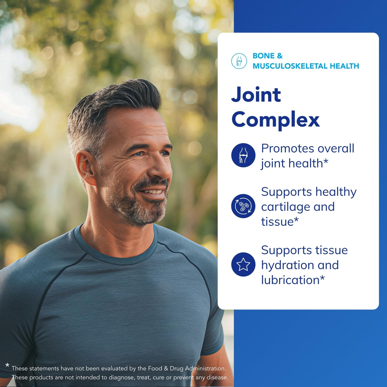 Pure Encapsulations Joint Complex undenatured type-II collagen supports cartilage health.