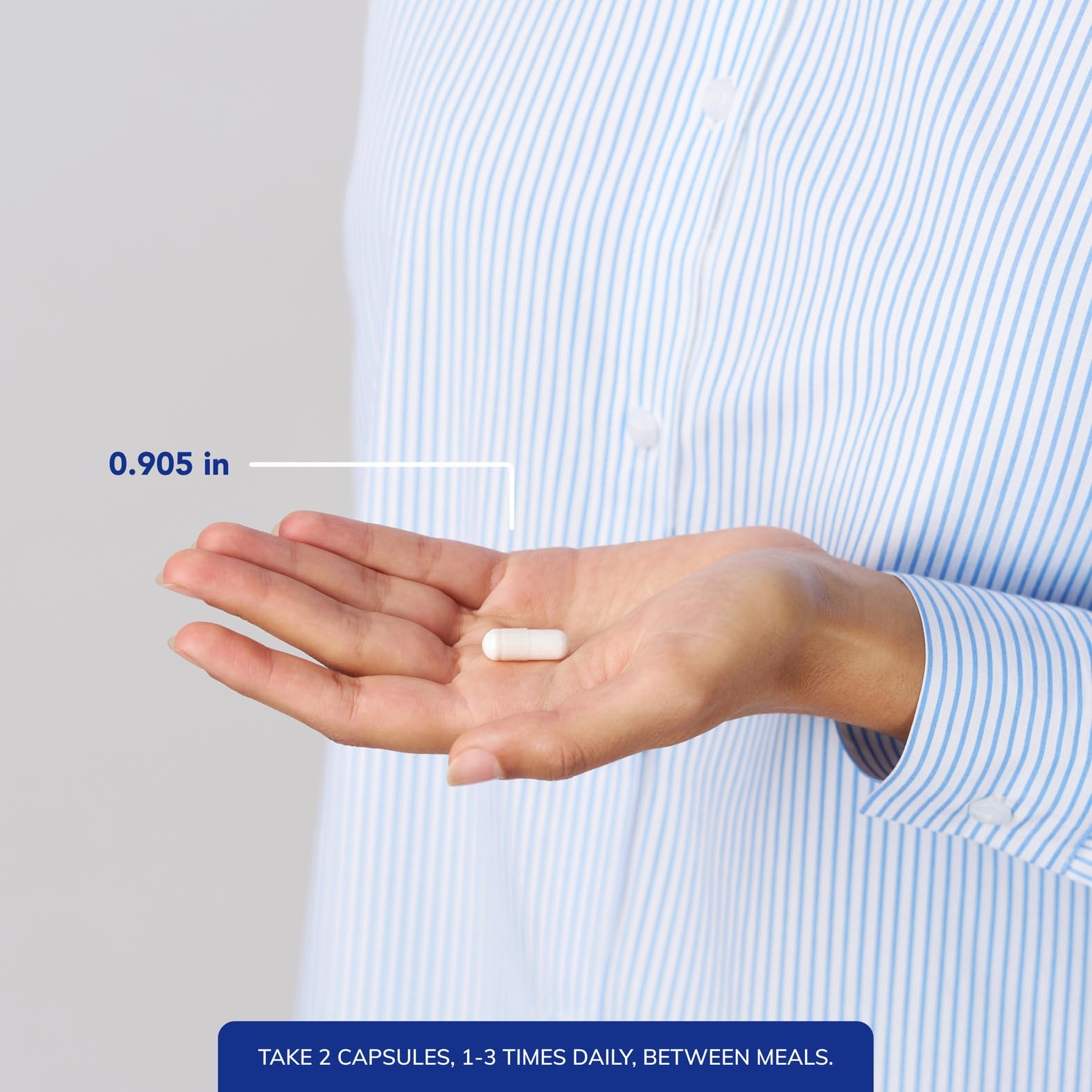 Closeup of L-Arginine capsules highlighting free-form arginine.