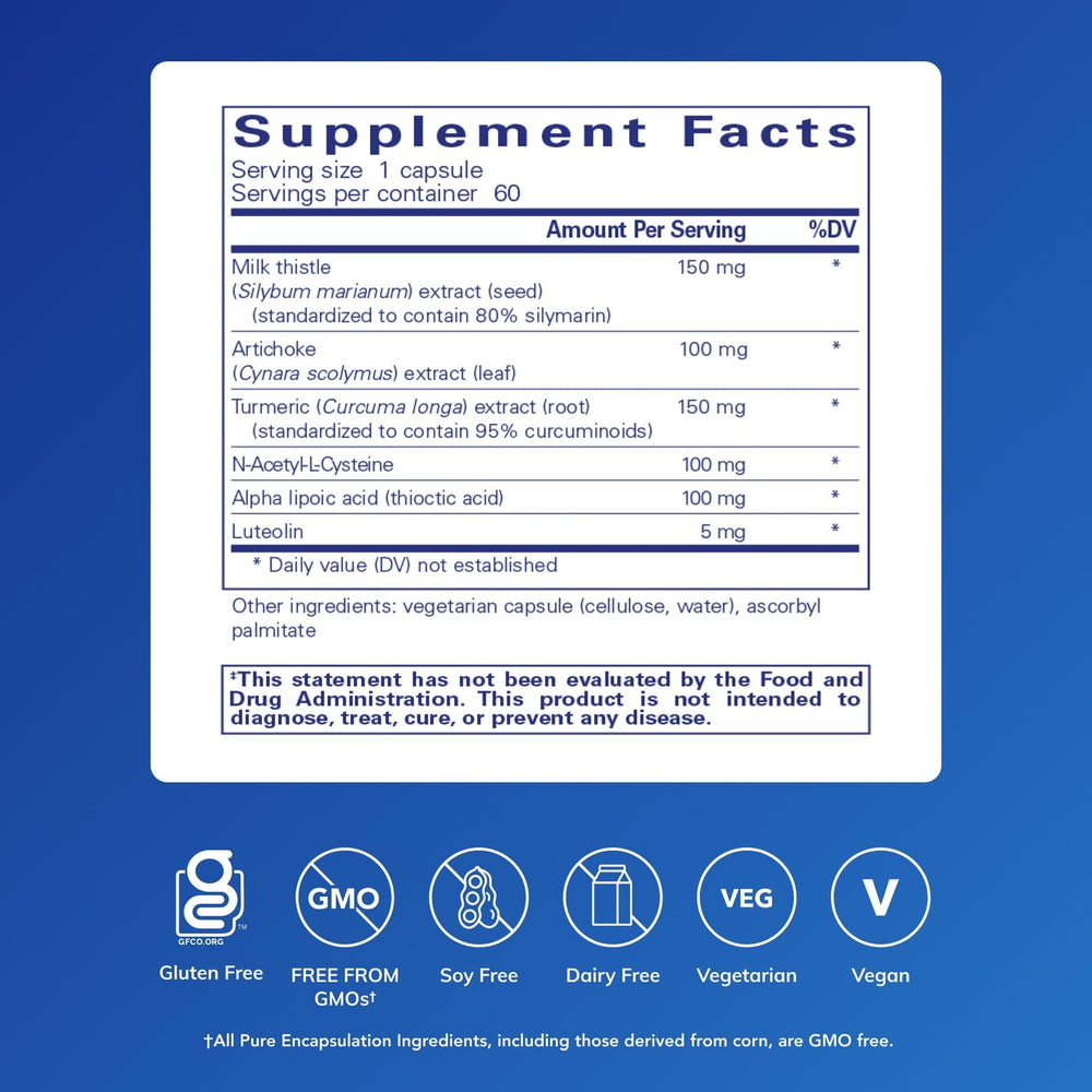 Close-up of LVR Formula capsules, easy to swallow for daily use.