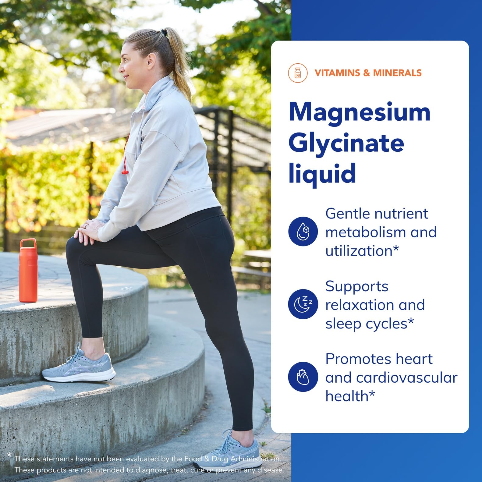 Pure Encapsulations label close-up highlighting magnesium per serving.
