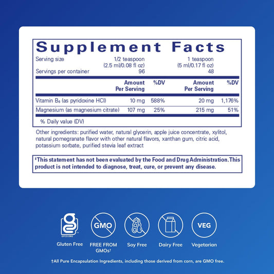 Dropper dispensing magnesium liquid highlighting convenient dosing