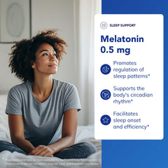 Pure Encapsulations melatonin capsule closeup for easy nightly use