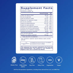 Pure Encapsulations Mineral 650 capsules closeup highlights hypoallergenic formulation for sensitive users
