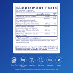 Pure Encapsulations Muscle Cramp/Tension Formula capsules illustrate daily comfort potential.