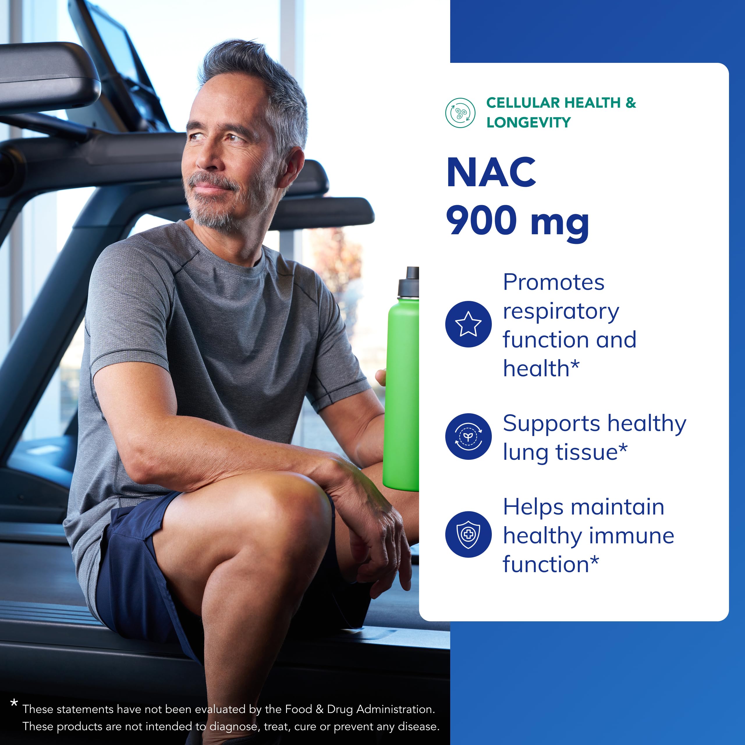 Label detail for Pure Encapsulations NAC highlighting allergen-free formulation.