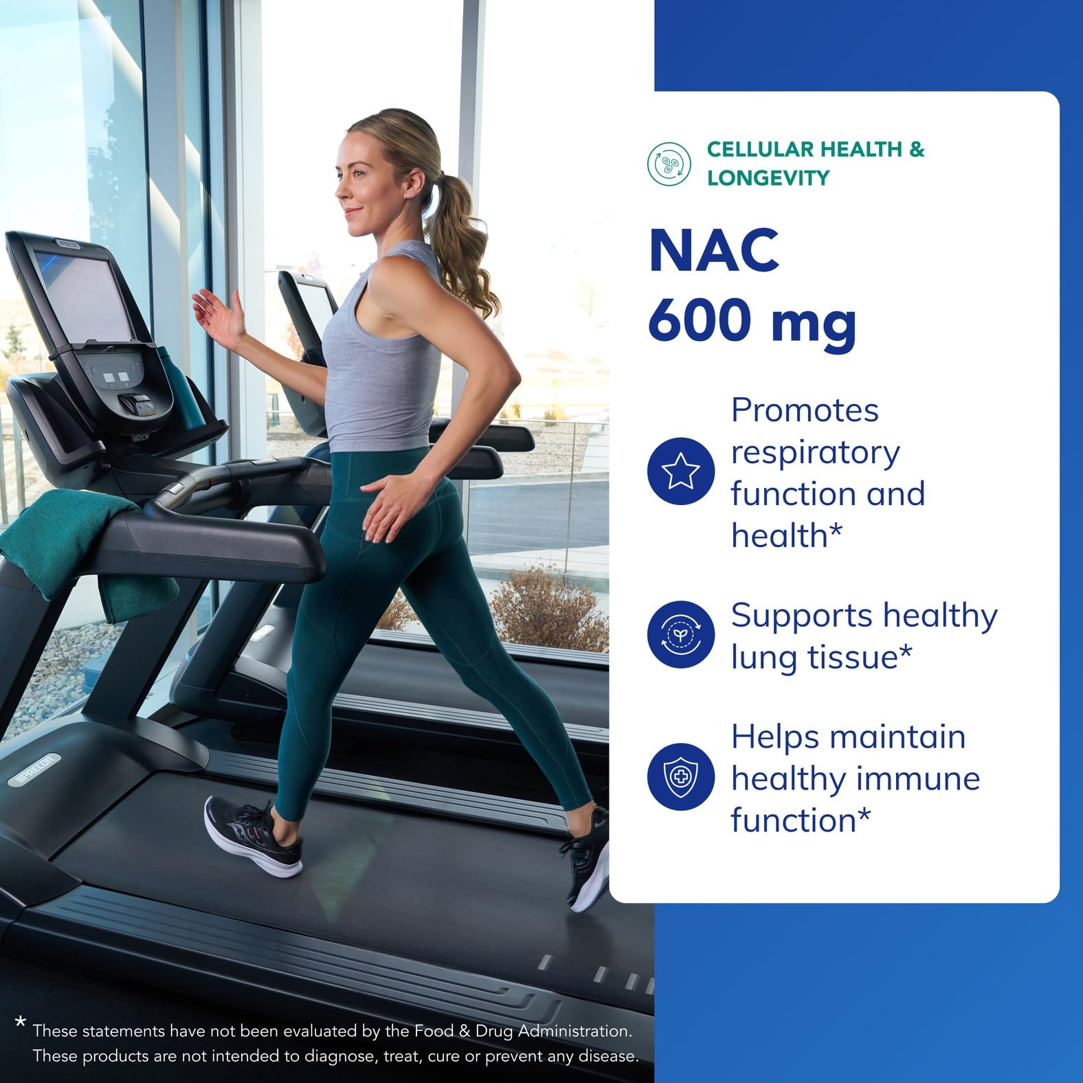 Pure Encapsulations NAC bottle pour demonstrates convenient daily use.